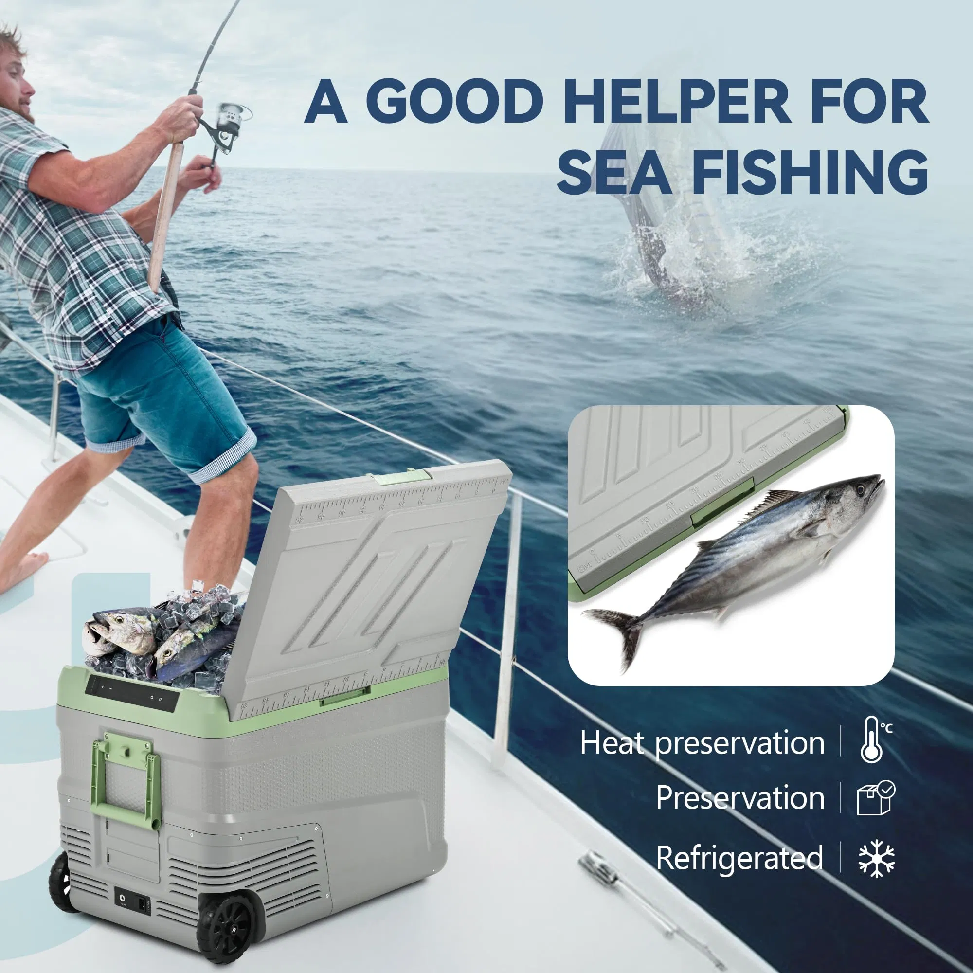 1-Door Euhomy Car Refrigerator, Versatile Cooler and Freezer Solution