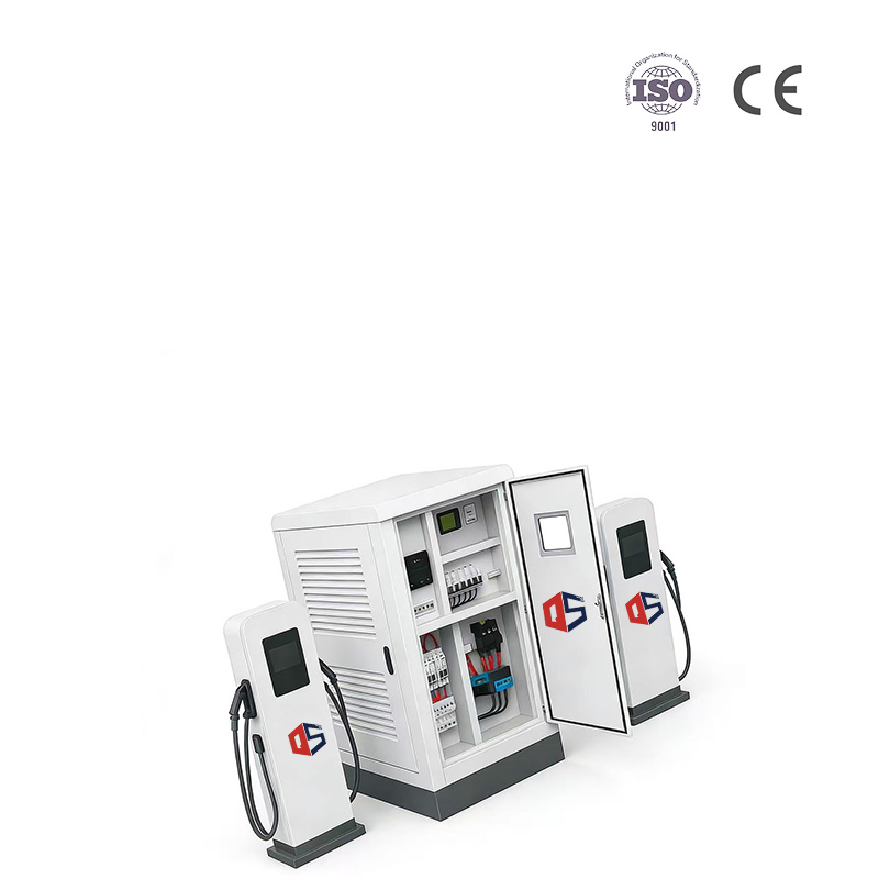 Fast Solar Powered DC Electric Vehicle Car Battery EV Charger Charging Station with Home