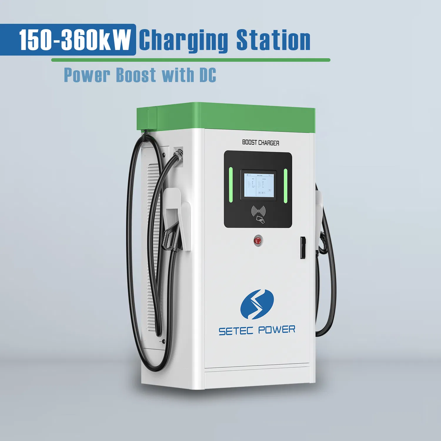 SETEC POWER Ultra-Fast Level 3 DC Electric Vehicle Charger: 150kW to 360kW PowerBoost EV Charging Station