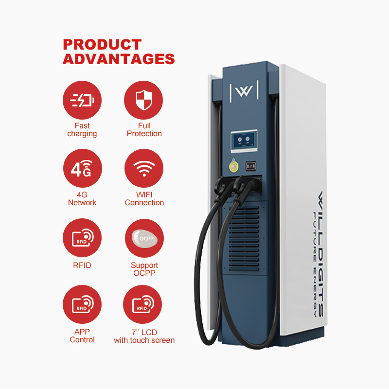 Best Commercial Hot Sale 60kw 80kw 120kw Car Electric Vehicle Charging Station Fast EV Charger Charging Station DC EV Charger with Ocpp &amp; Parallel Charging