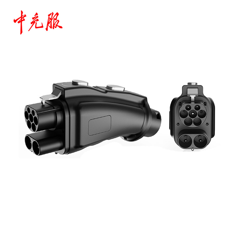 Zhongchongfu CCS2-Gbt Adapter Quick EV Charging Network Connector with Compact Shape Strong Magnetic Contacts and Simple Handling for Smart Grid Integration