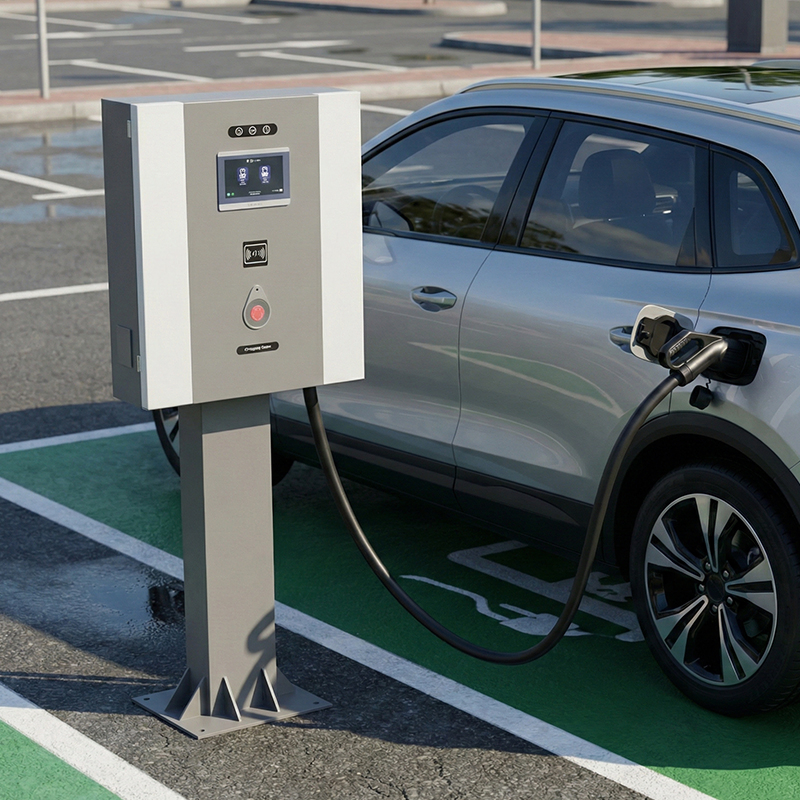 New Energy Charging Station DC Ultra-Fast Charger 20-40kw Pile with POS Machine