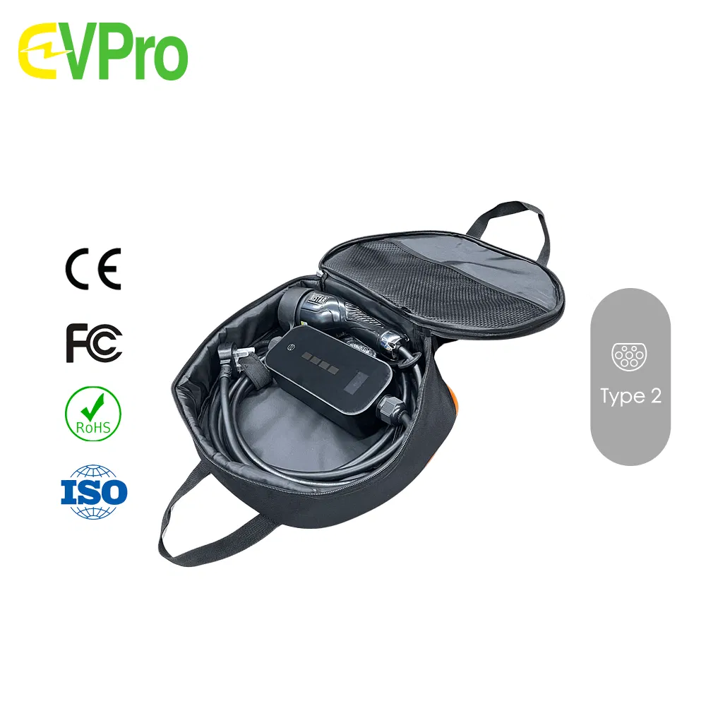 3kw / 3.6kw AC Portable Mobile Outdoor/Indoor Smart Intelligent Electric Vehicle Charging Pile Charger (Aluminum housing temperature control upgraded version)