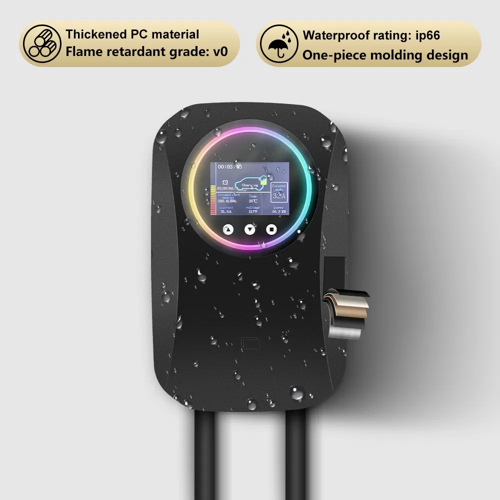 22kw Type2 EV Charger Wallbox 3-Phase Ocpp 1.6 Commercial Charging Station for Charging Network Operation