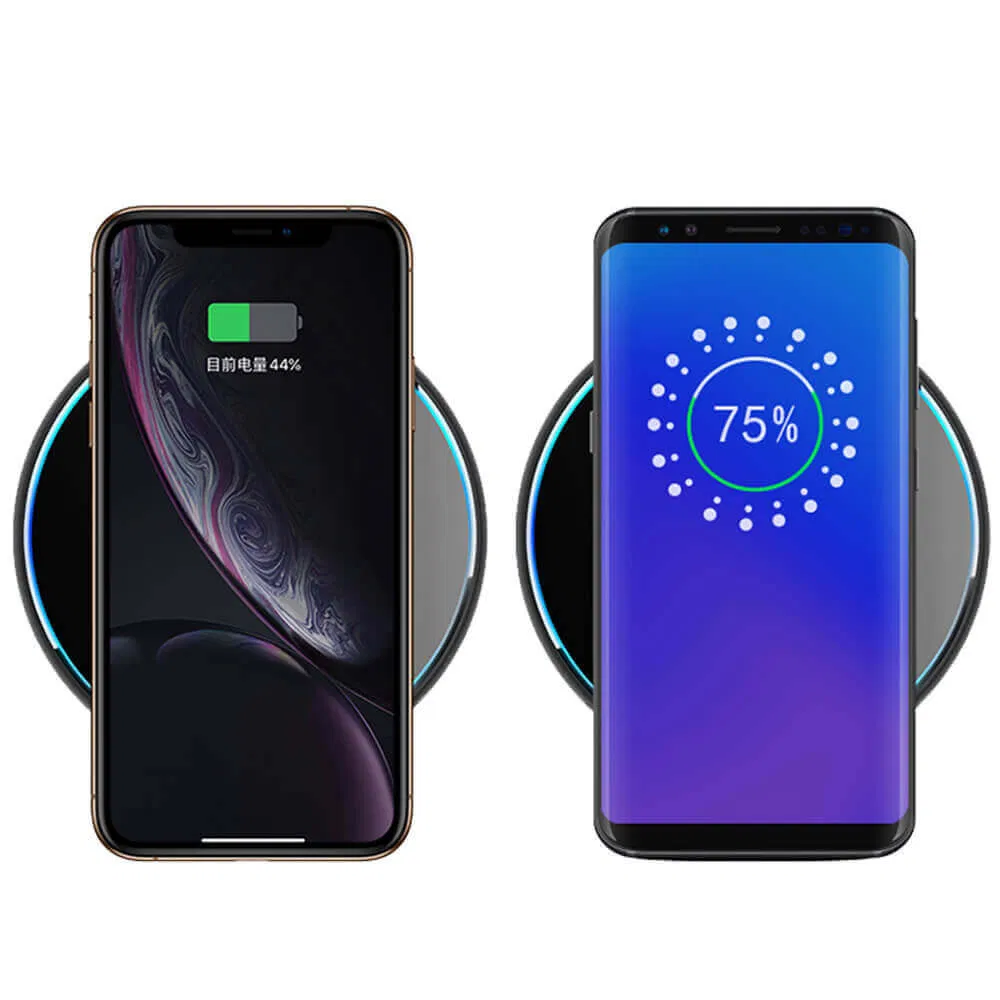 Ultra-Thin Qi Magnetic Wireless Charger Pad for Apple/Samsung Fast Charging Accessories