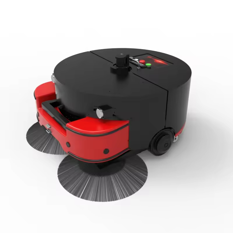 Industrial Autonomous Sweeper Robot, 10h Runtime LiFePO4 Battery, Factory &amp; Logistics Use