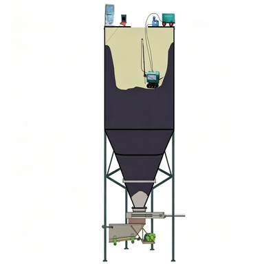 Silo Cleaning Robot for Industrial Warehouse