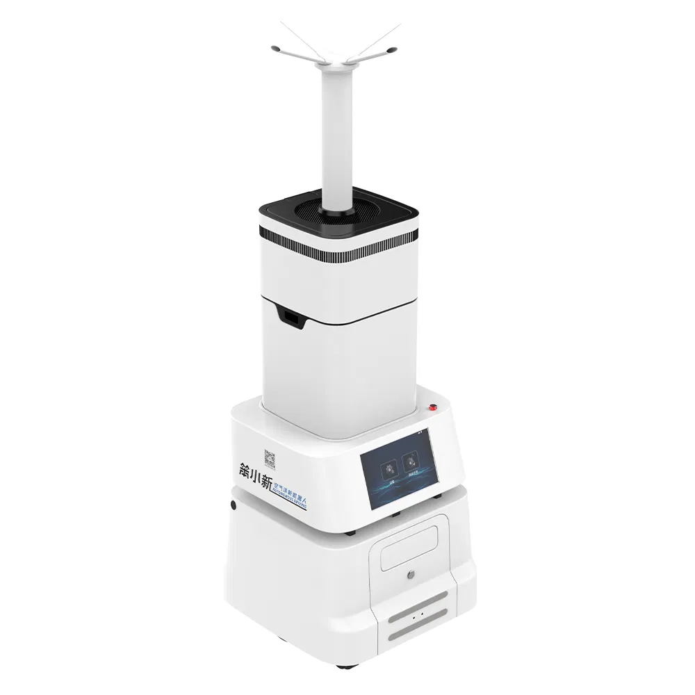 Smart Autonomous Air Disinfection Robot for Effective Sterilization