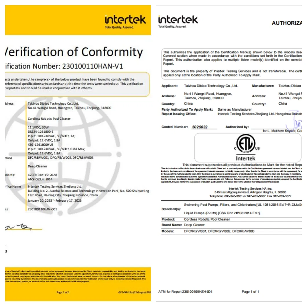 Certification 1