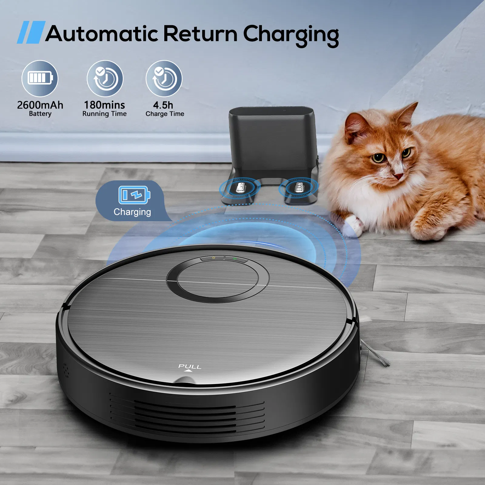 Robotic Vacuum Cleaner View 7
