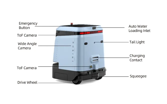 Cleaning Robot Operation
