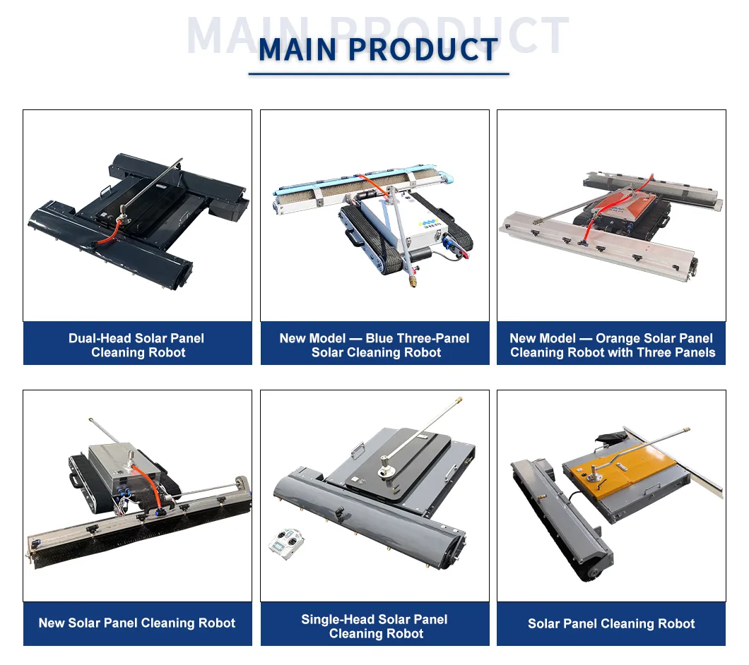 Solar Cleaning Robot Features