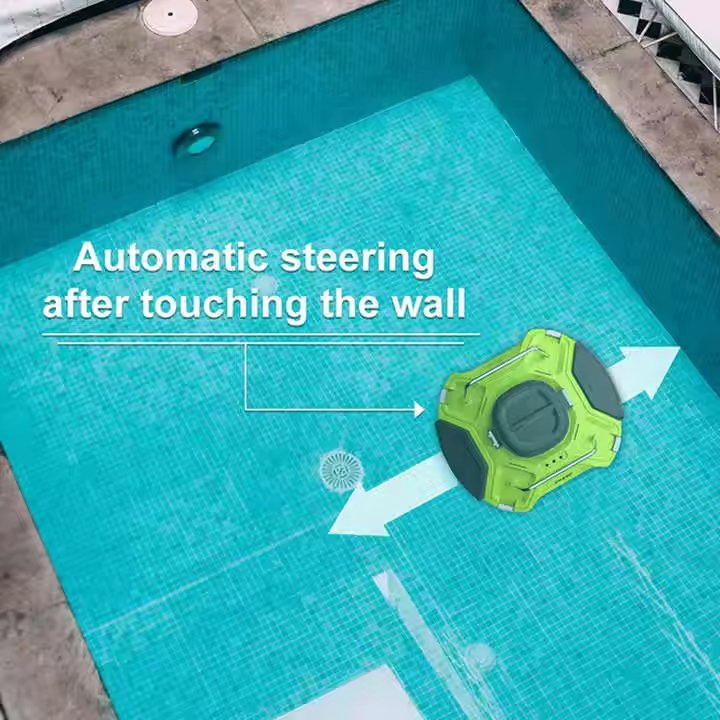 Glgw Cordless Automatic Swimming Pool Cleaning Robotic Vacuum Inground Pool Vacuum Cleaner