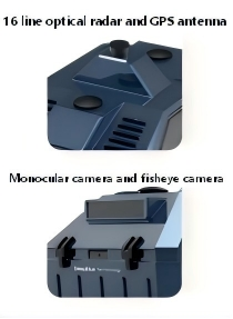 Low Maintenance Autonomous street cleaning robot Outdoor sweeping robot for Public roads