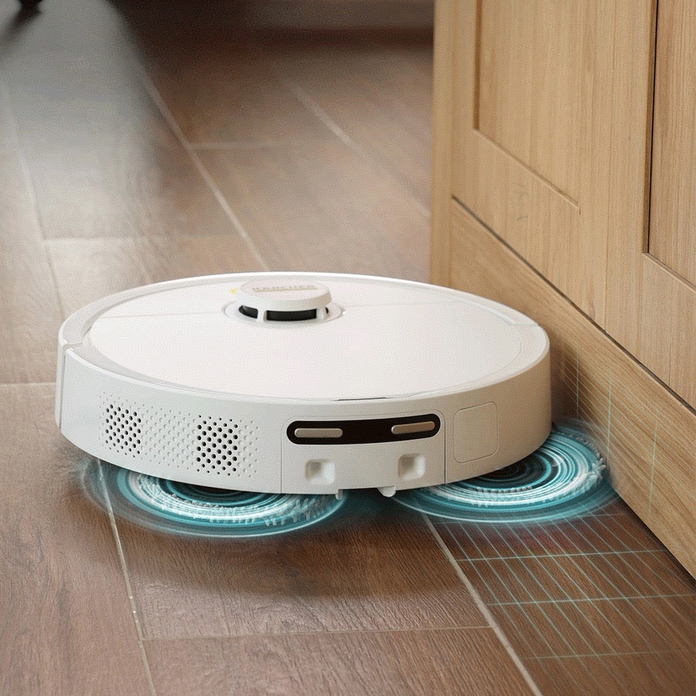 High-Performance Robot Vacuum and Mop Rcv 5 Plus for Carpet Edge Cleaning