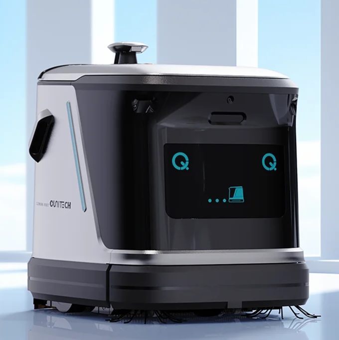 Good Price Q3 Electric Floor Cleaning Robot for Warehouse Factory Automatic Navigation Floor Cleaner Vacuum Sweep Scrub Dust4in1