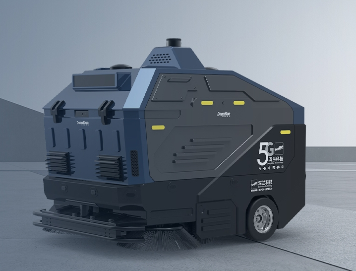 Manufacturer Robotic street cleaner Autonomous sweeping robot for Technology parks