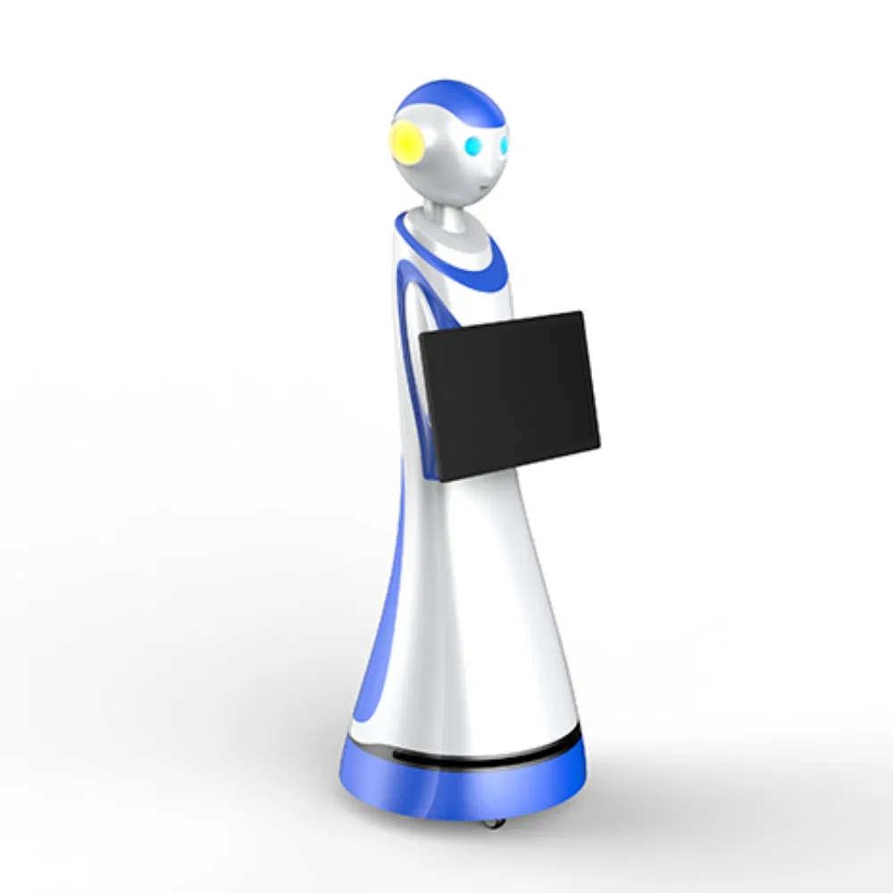 Self-Guided Ai Interactive Office Reception Robot with Business Face Recognition Intelligent Welcome Chat for Commercial Spaces