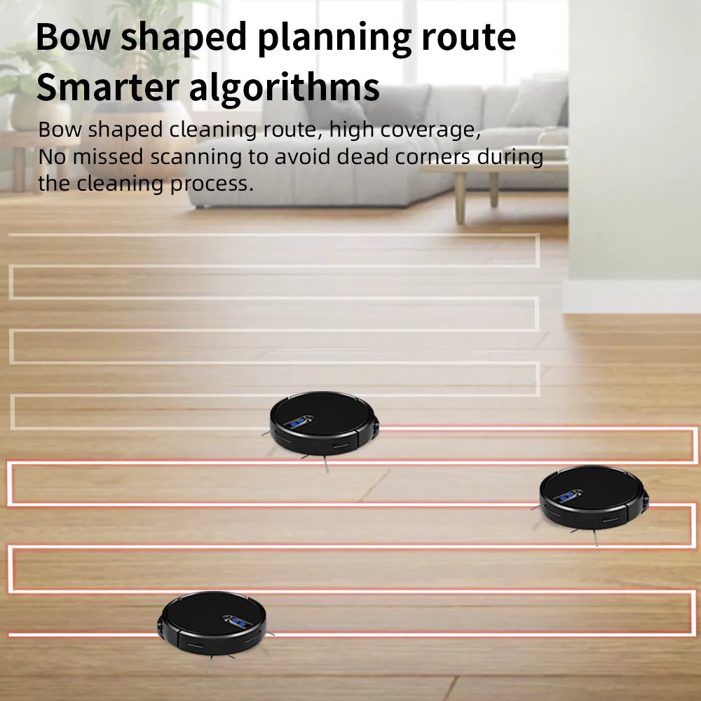 Intelligent Robot Vacuum Cleaner Controlled with Alexa and Tuya APP Auto Charging