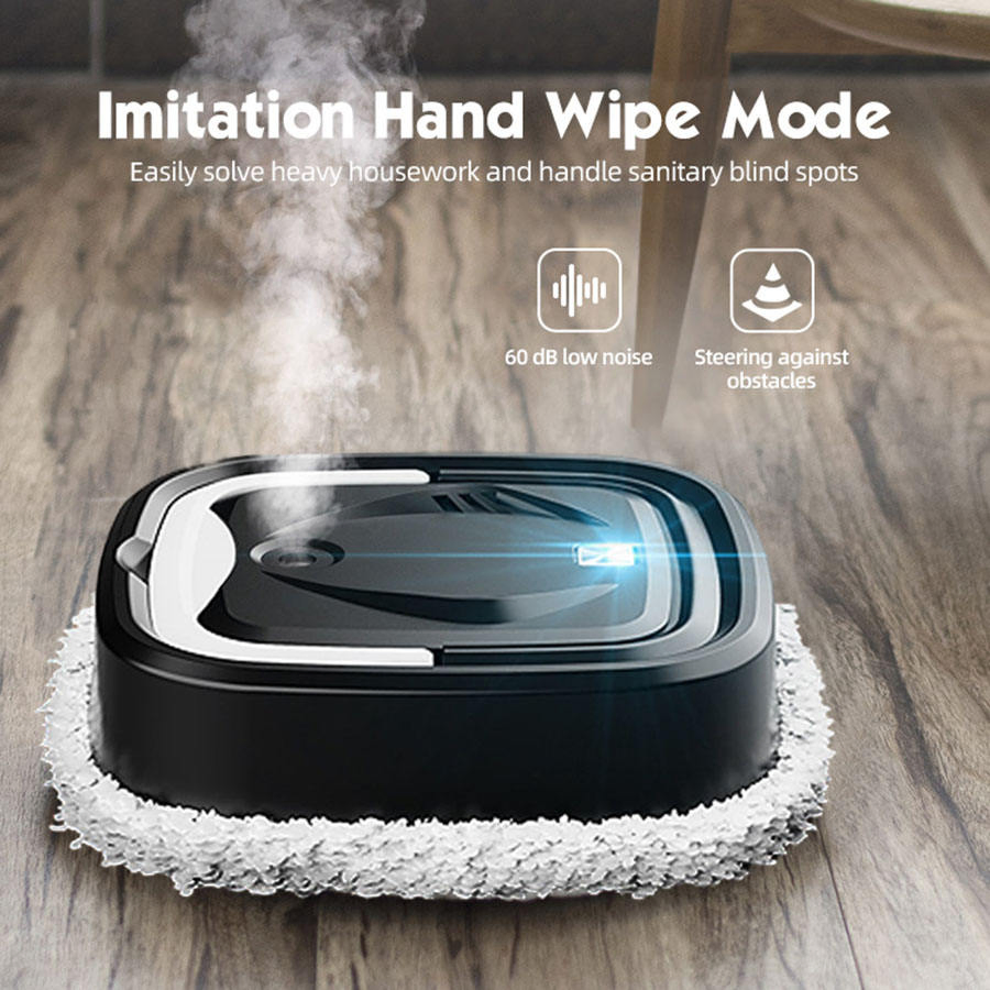 Intelligent Household Mopping Robot Automatic Floor Mopping Robot Wet &amp; Dry Sweeping Robot Home Smart Cleaning with Humidifier