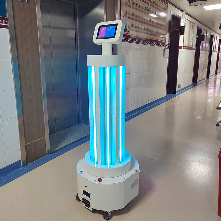 Advanced UV Disinfection Robot for Effective Germ Elimination