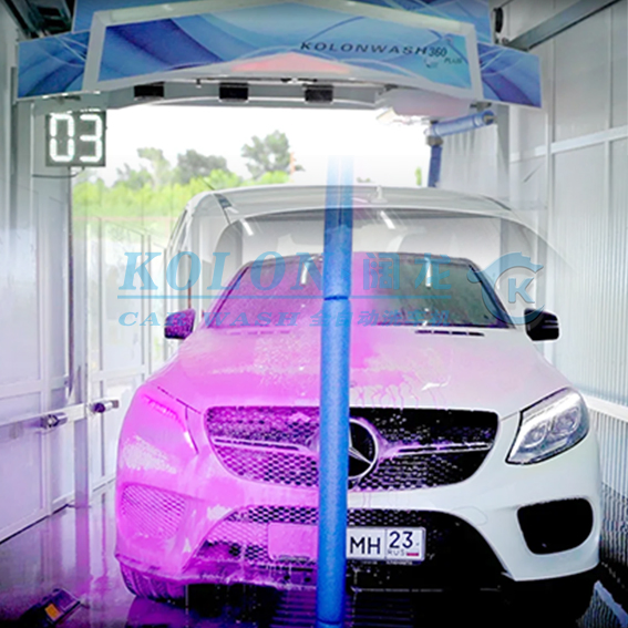 Brushless High-Voltage Fully Automatic Car Washing Robot with Air Drying System