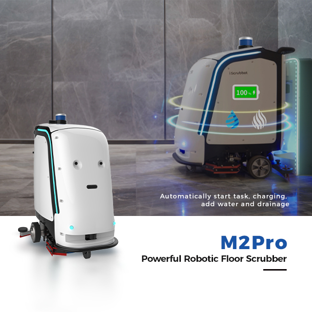 Robotic Floor Scrubber M2 Pro
