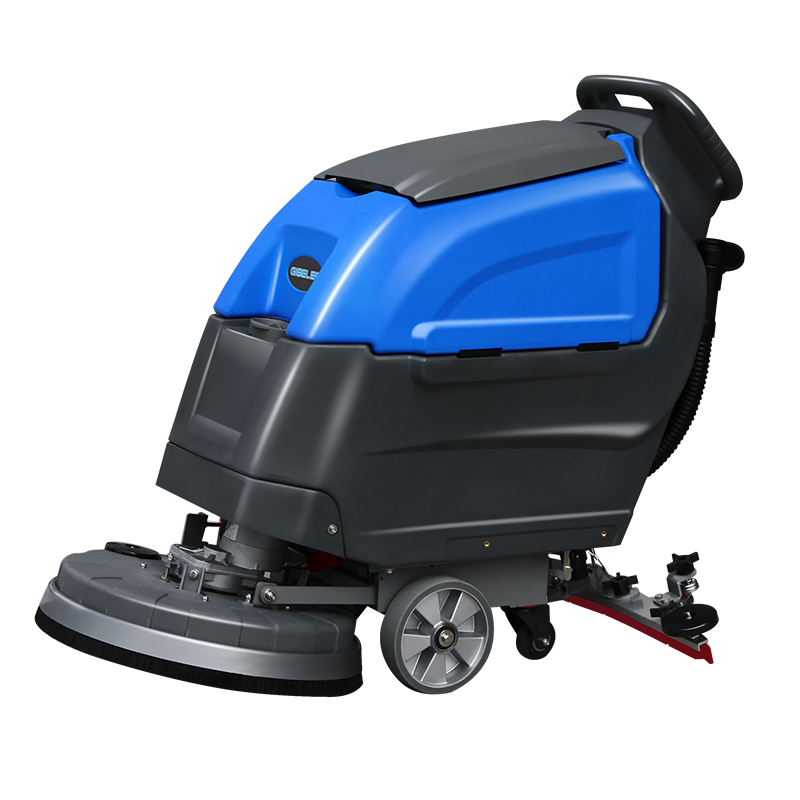 Commercial cleaning robot Battery powered floor scrubber Hand push floor scrubbing machine
