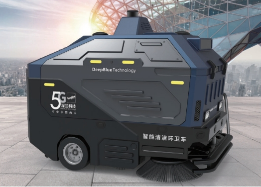 Low Maintenance Autonomous street cleaning robot Outdoor sweeping robot for Public roads
