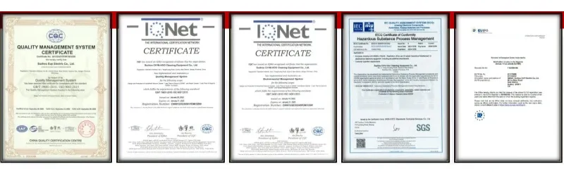 Certifications 1