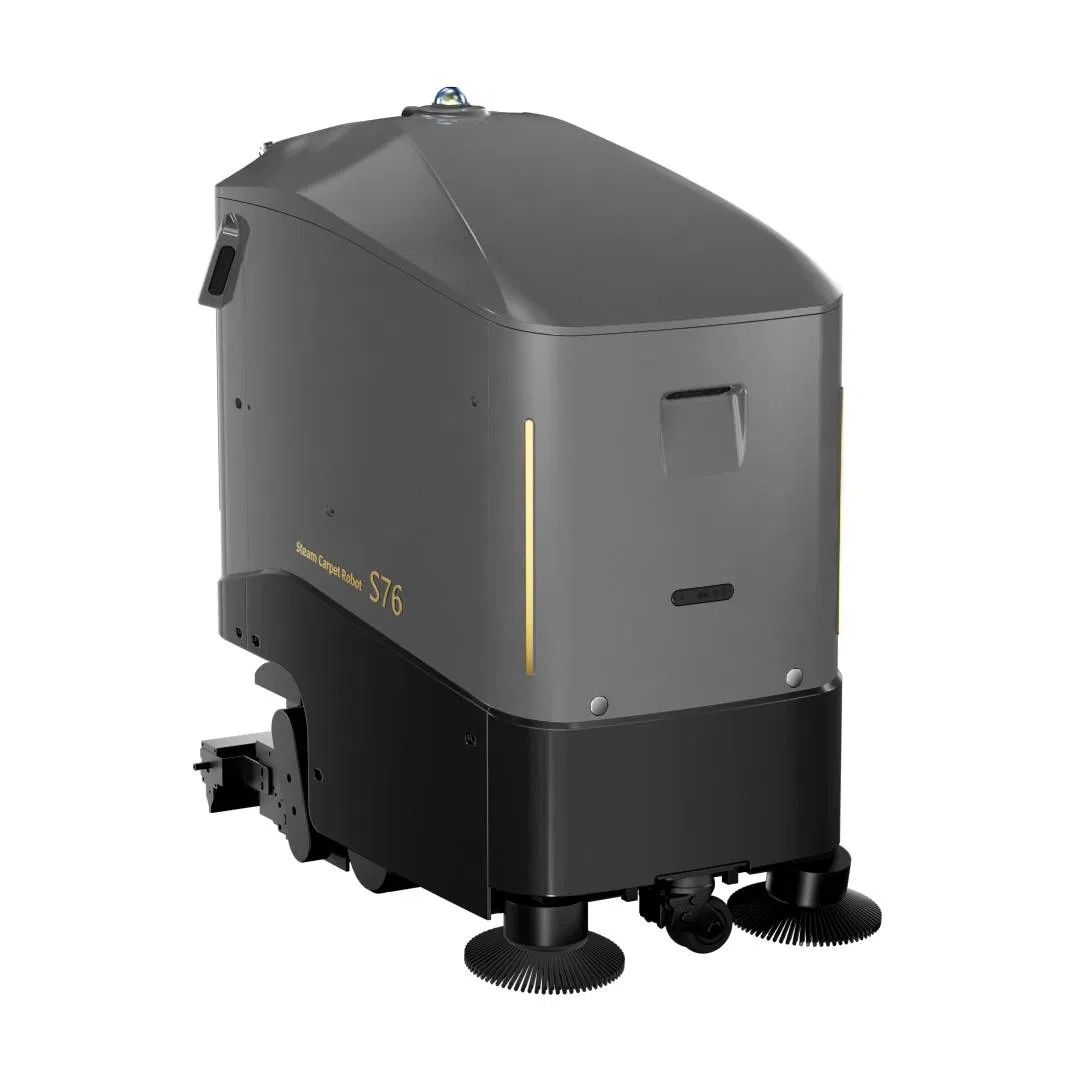 Steam Carpet Cleaning Drying Robot High Temperature Washing Floor Sweeping Vacuuming Mopping for Commercial Floor Carpet Care