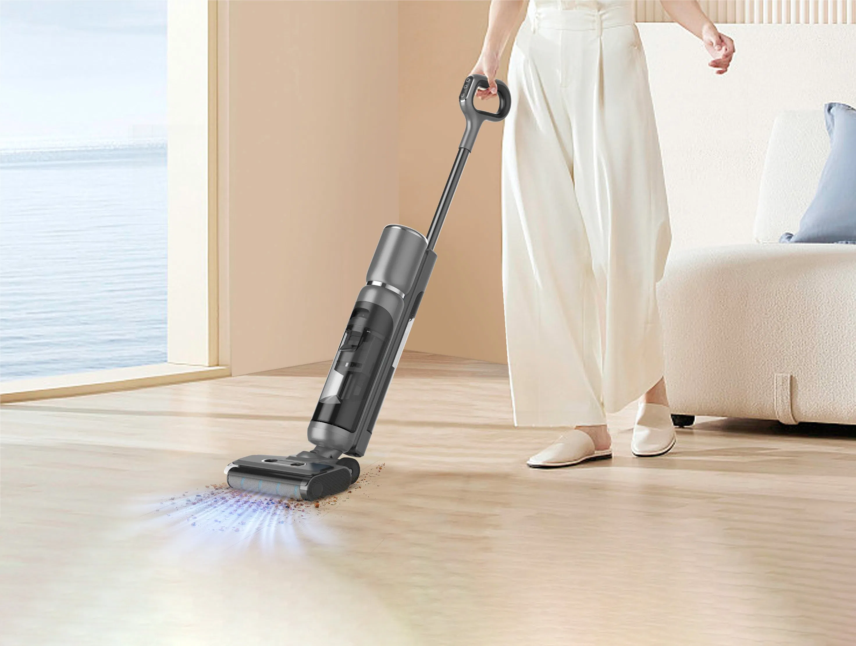Wholesale Self-Cleaning Vacuum Mop Sw03 Smart Household Sweeping Robot