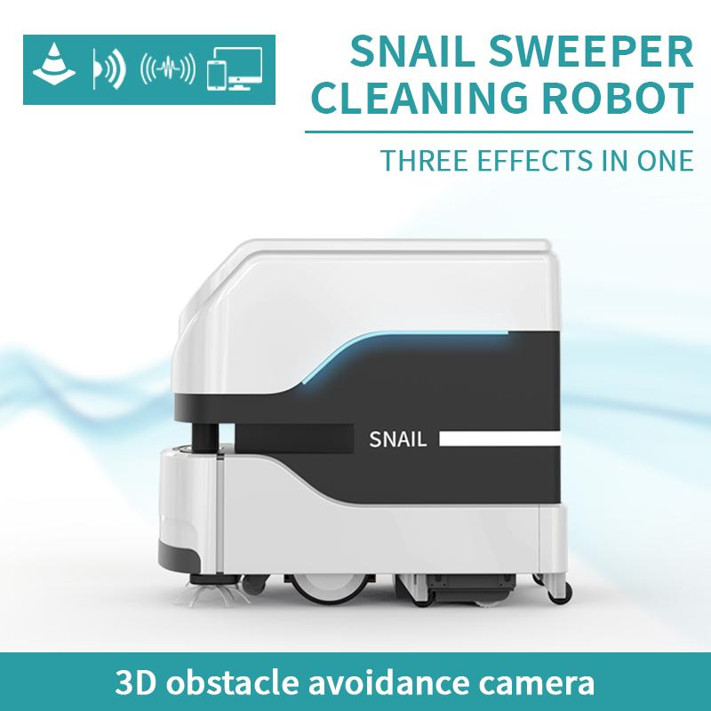 Ai Smart Mopping Robot Floor Mop Machine Intelligent Sweeper