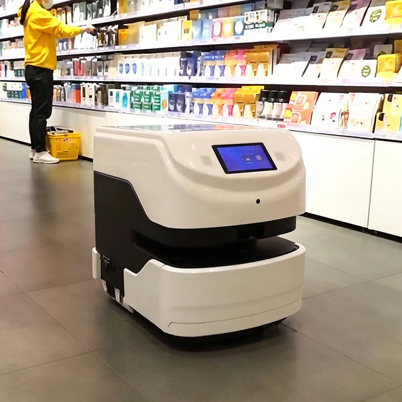 New Design Integrated Sweeping Mopping Vacuum Robot Durable Autonomous Industrial Cleaning Equipment