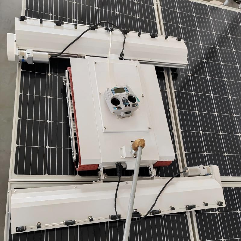 Automated Solar Panel Cleaning Robot for Effortless Maintenance