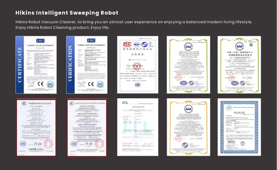Certifications