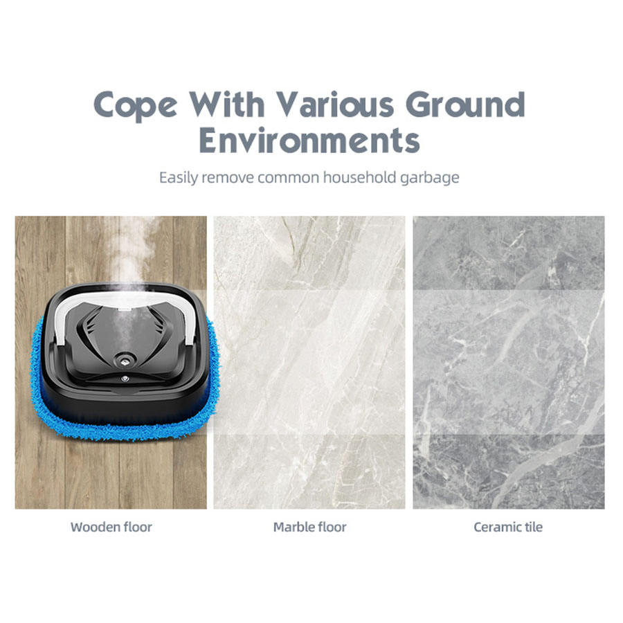 Intelligent Household Mopping Robot Automatic Floor Mopping Robot Wet &amp; Dry Sweeping Robot Home Smart Cleaning with Humidifier