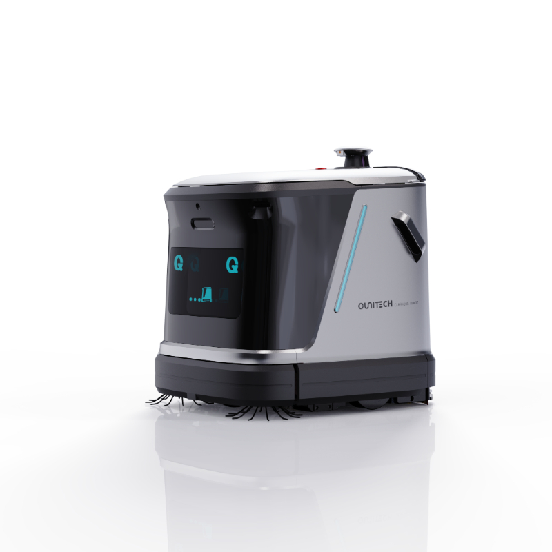 Industrial Intellegent Home Autonomous Floor Scrubber Cleaning Robot for Carpet Sweeping Self-Emptying Dustbin Floor Mop Drying Vacuuming Robot