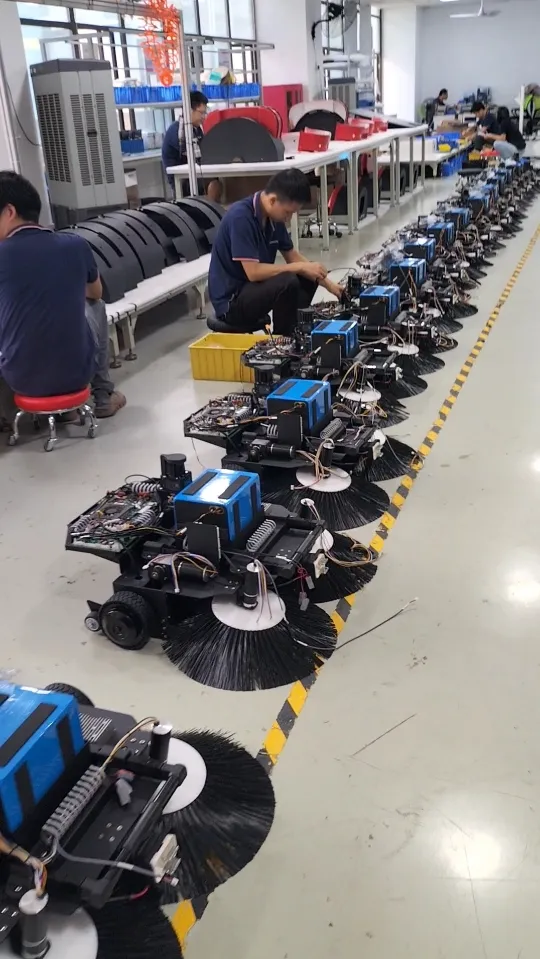 Industrial Sweeper Production 1