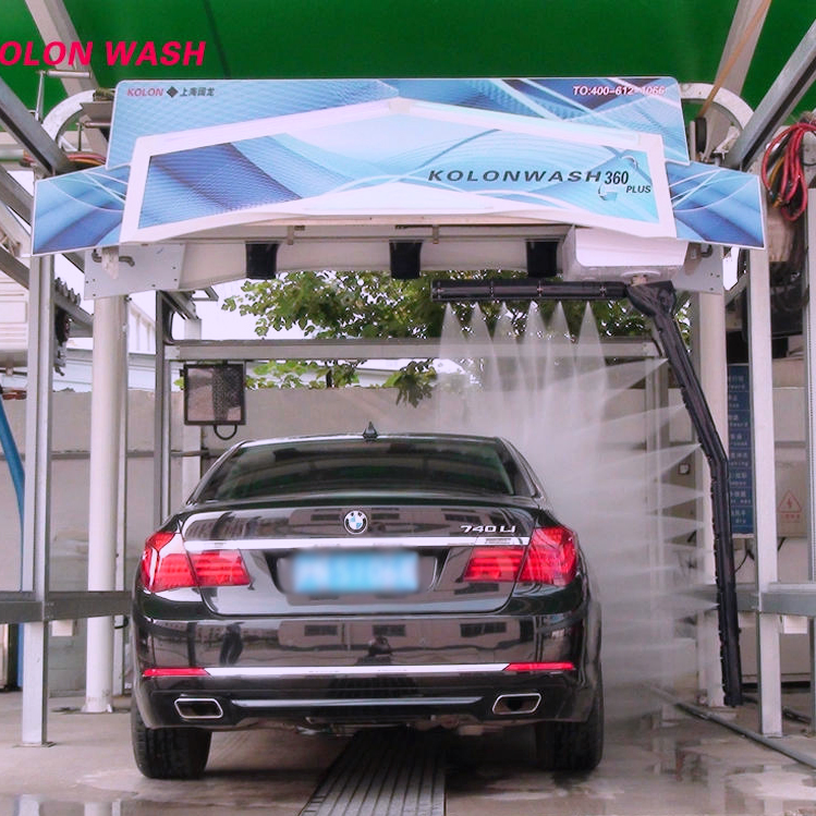 Brushless High-Voltage Fully Automatic Car Washing Robot with Air Drying System