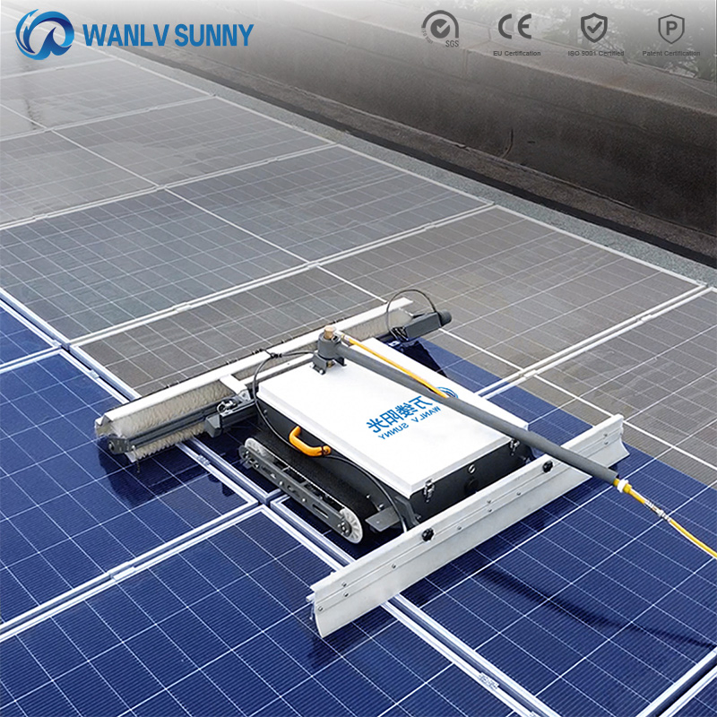 Commercial Solar Panel Cleaning Equipment Photovoltaic Cleaning Robot