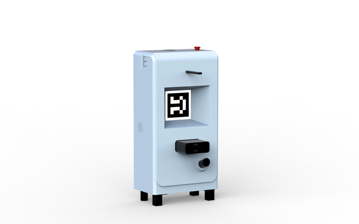 Auto-Charging App-Controlled Industrial Floor Scrubber Robot with Automatic Dirt Disposal for Hotel Tile Marble Warehouse Office