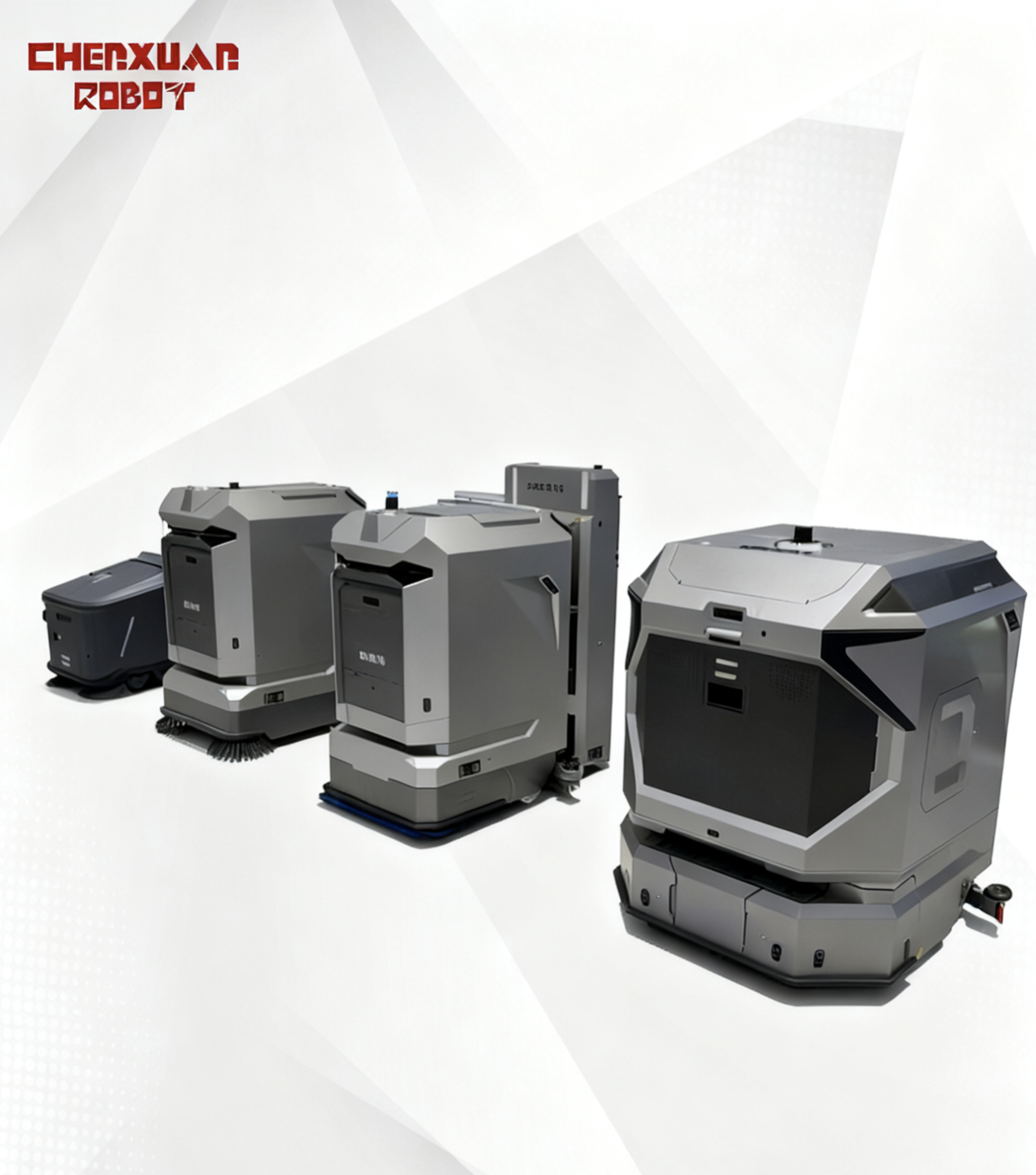Autonomous Commercial Cleaning Robot Floor Scrubber &amp; Sweeper for Industrial and Public Spaces