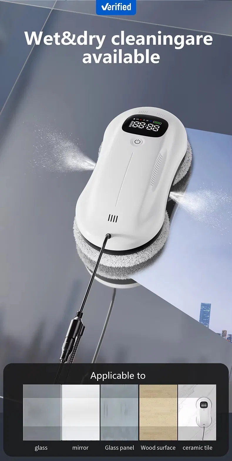 Window Cleaner Robot Display