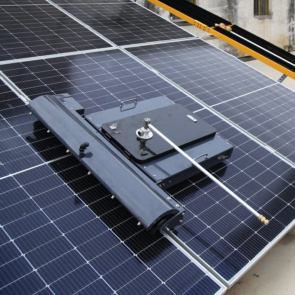 Hot Sale 200W Automatic Solar Panel Cleaning Robot for Commercial Use