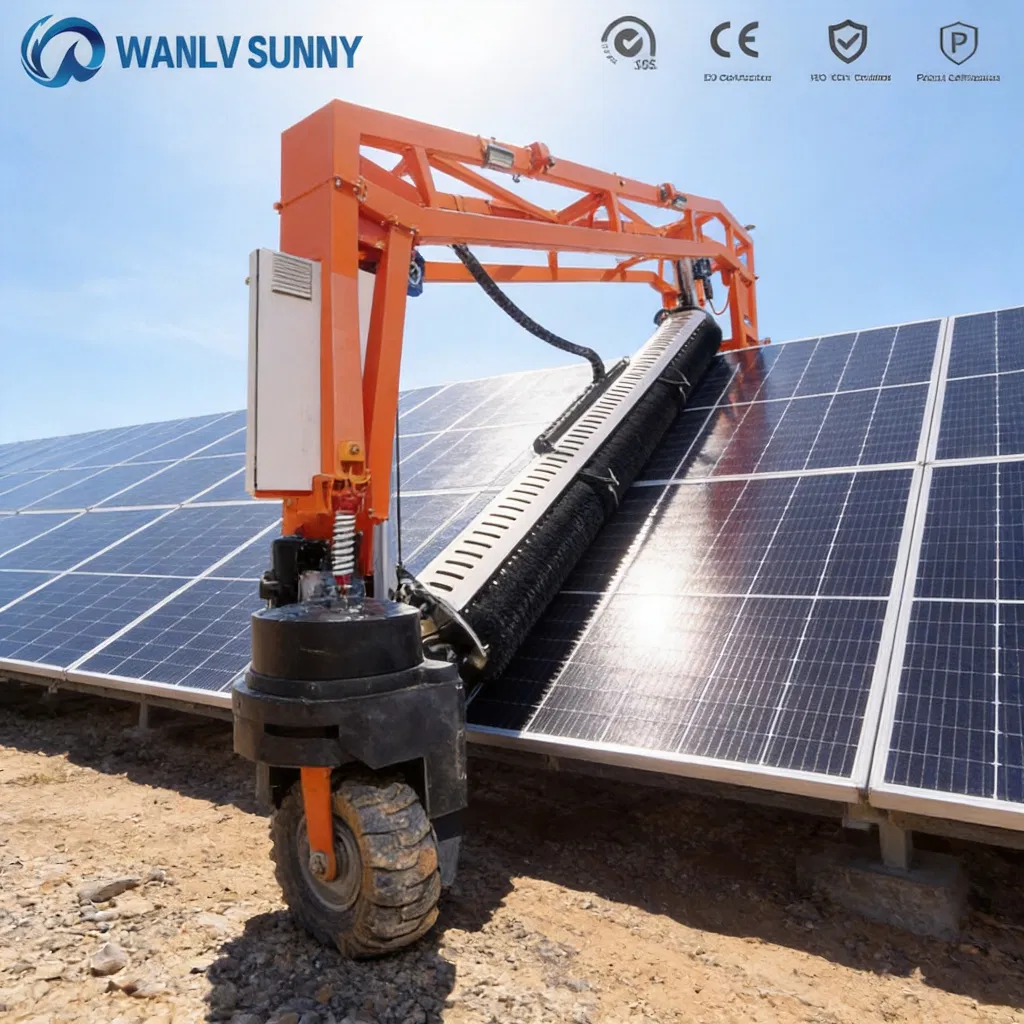 Extra-Large Solar Panel Cleaning Equipment Solar Bridge Cleaning Robot PV Panel Cleaner