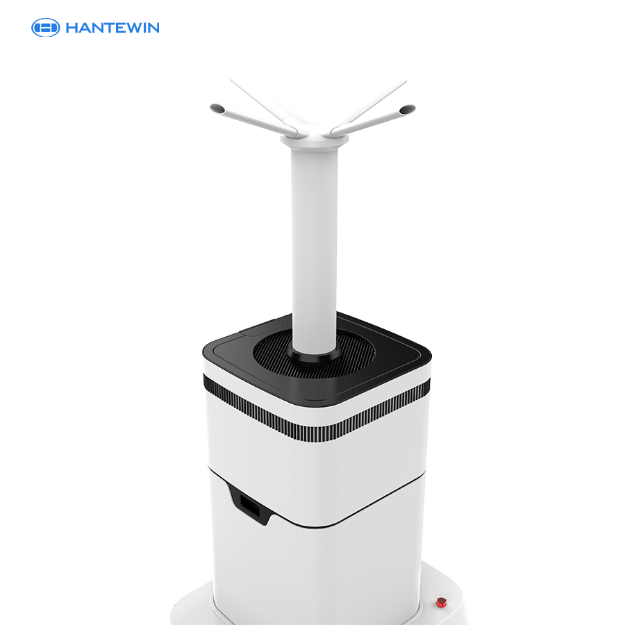Smart Bacteria Killing Sterilize Air Purification Cleaner Disinfection Sanitizing Robot for Community/School