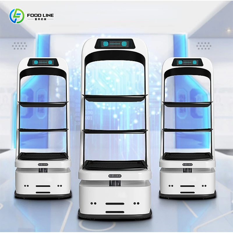 Artificial Intelligent Commercial Delivery Robot Humanoid Ai Delivery Robot