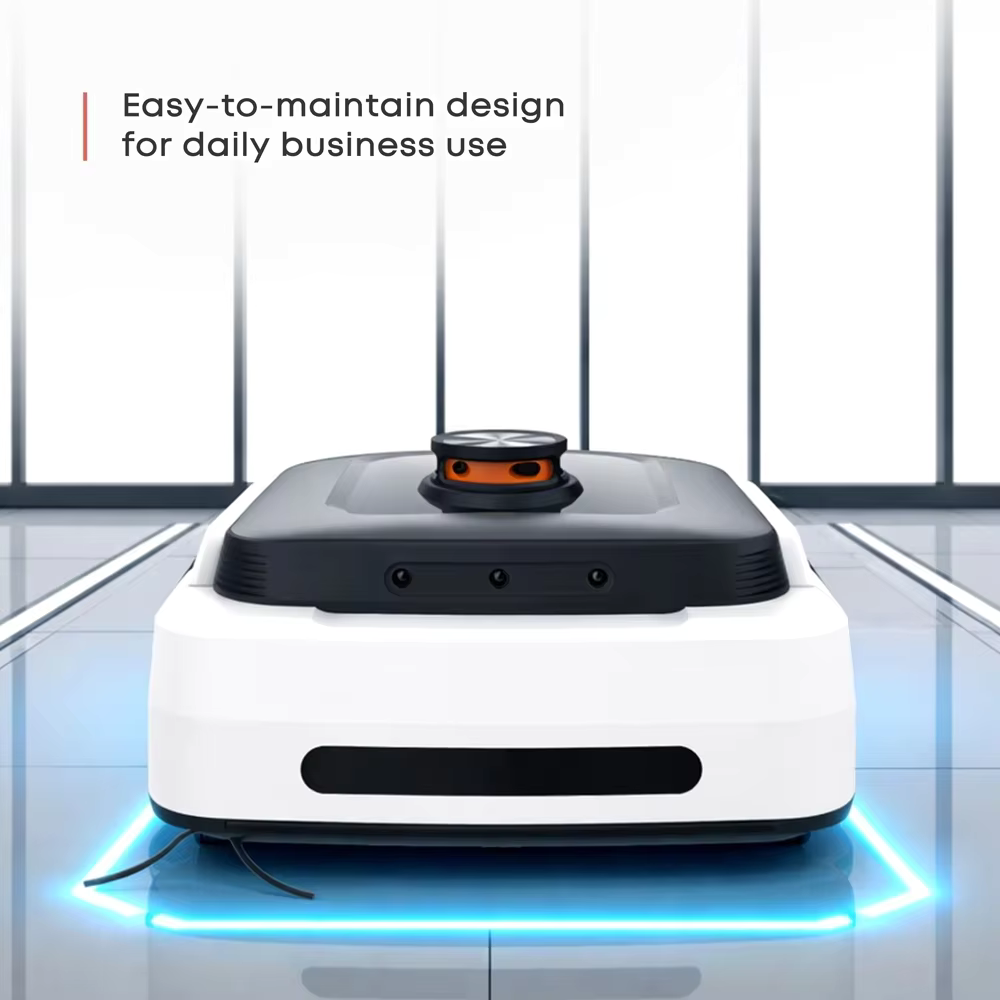 LiDAR navigation (25m range) commercial floor cleaning robot for hotels and restaurants - customization available