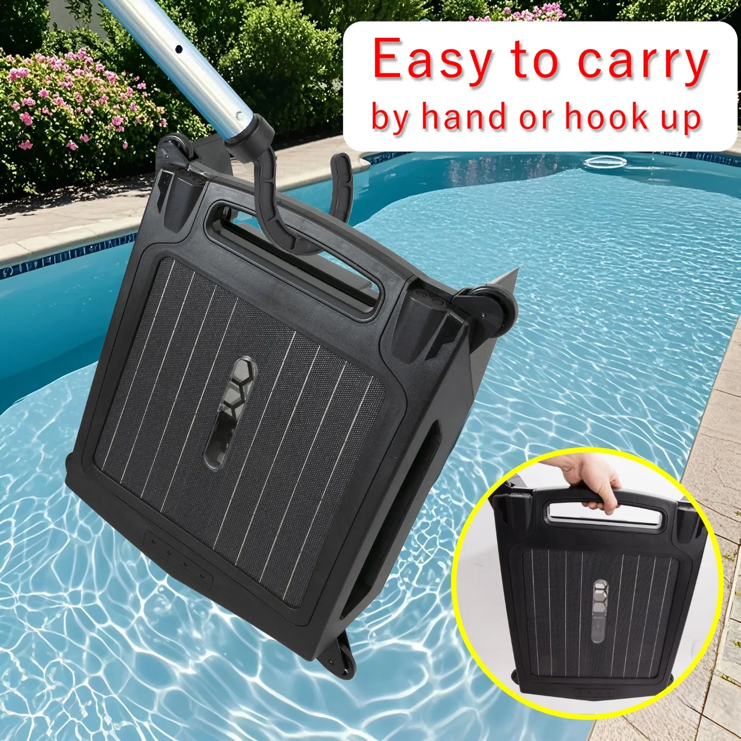 OEM/ODM Available Poolux Automatic Smart Solar Panel Swimming Pool vacuum Cleaning Robot